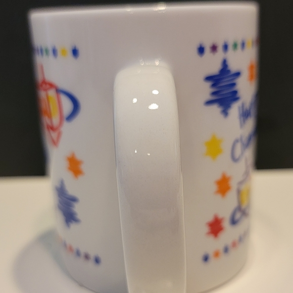 Happy Chanukah 10 oz Coffee mug designed by Susan Fisher Weis,  Rite lite Ltd. - Picture 8 of 8